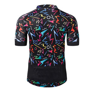 Maillot de Ciclismo de Manga Corta de Alta Calidad con Logotipo Personalizado, Unisex, Transpirable, Ajustado, Ligero, Resistente al Viento, con Bolsillos Grandes - Product Image 2