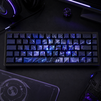 Ensemble de touches de clavier mécanique pour jeux VALORANT KAY O personnalisées, 68 touches, PBT, sublimation par transfert, profil Cherry, pour commutateurs MX