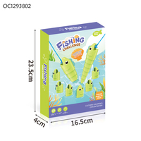 Série promotionnelle : Jeu de société de pêche pour 2 joueurs avec canne à pêche jouet pour enfants, jeux aquatiques d'intérieur, jeux de bain pour bébés, vente en gros