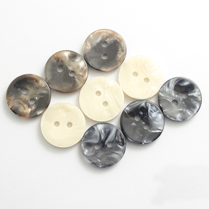 Nút May Bằng Nhựa Hai Lỗ Bằng Nhựa Acetate Thiết Kế Hình Đá Cẩm Thạch Dành Cho Áo Khoác Blazer - Product Image 1