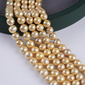 Perlas Barrocas Irregulares de Agua Dulce, Brillantes, de Doble Cara, de 11-12 mm, para Hacer Collares y Pulseras - Product Image 3