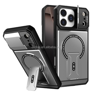 Nuova Custodia Magnetica Mecha Stand 2025 per <span class=keywords><strong>iPhone</strong></span> 17 Pro Max, Compatibile con <span class=keywords><strong>iPhone</strong></span> 17Pro 16 15 14 13 <span class=keywords><strong>12</strong></span> 11 <span class=keywords><strong>Cover</strong></span> <span class=keywords><strong>Protettiva</strong></span> - Product Image 3