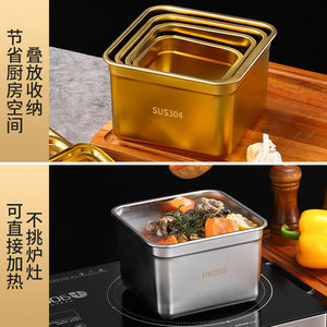 Chef Meis 304 Stainless Steel <b>Spice</b> <b>Jar</b> M Size Stackable With Lid For Kitchen Storage - Product Image 1