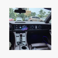Autoradio Android 13 avec écran tactile double 12,3 pouces, CarPlay sans fil pour Porsche Macan, mise à niveau 2014-2016