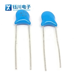 10-Piece High Voltage Ceramic Capacitor Assortment - 6KV, Axial, Values 101-501pF 3 thumbnail image