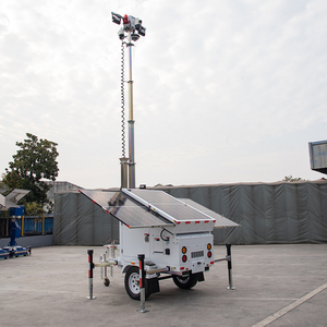 รถพ่วงกล้องวงจรปิด Univ Solar 4g 5g รุ่น UST-900 พร้อมเสาติดตั้งกล้องรักษาความปลอดภัย UST-900 - Product Image 2