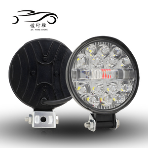 Jhs Sản phẩm mới làm việc đèn đỏ + màu xanh với Strobe <span class=keywords><strong>DRL</strong></span> trắng 4x4 3inch mini <span class=keywords><strong>LED</strong></span> làm việc ánh sáng cho xe tải ATV offroad xe - Product Image 2