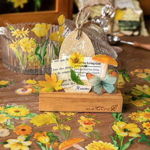 ชุดสติกเกอร์100ชิ้น/แพ็คชุดสติกเกอร์แนววินเทจลายดอกไม้แบบไร้ขอบคู่มือภาพปะติดดอกไม้แนวพังก์ - Product Image 3