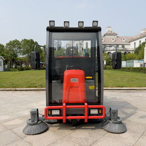 Tự Động Pin Điện 2050Mm Hot Bán Ngoài Trời Đi Xe Trên Đường Phố Điện Đường Chân Không Sàn Quét Công Nghiệp Lithium Quét - Product Image 3