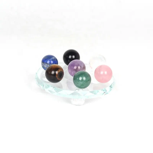 Quartz naturel 2cm petite boule <span class=keywords><strong>de</strong></span> <span class=keywords><strong>cristal</strong></span> <span class=keywords><strong>sept</strong></span> Chakra gamme <span class=keywords><strong>sept</strong></span> étoiles pour la décoration <span class=keywords><strong>de</strong></span> la maison - Product Image 3