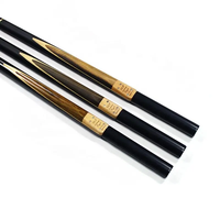 Queue de billard 3/4 en bois de frêne de 57 "10mm de qualité supérieure avec extension