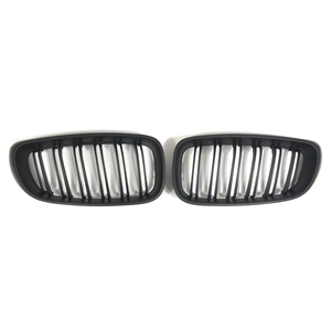 <span class=keywords><strong>Pour</strong></span> bmw série 3 GT F34 M3 double <span class=keywords><strong>latte</strong></span> mat noir En fibre de Carbone voiture pare-chocs avant <span class=keywords><strong>grillage</strong></span> - Product Image 1