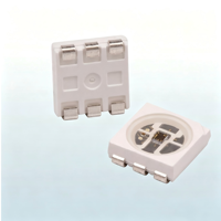 Diodo LED RGBIC SMD 5050 de 6 Pines con Circuito Integrado HD107S/HD108 Incorporado para Tiras LED Programables y Pantallas de Píxeles