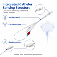 Sensor Suhu NTC Presisi untuk Kateter Urin, Pemantauan Suhu Tubuh Inti, Peringatan Hipotermia Intraoperatif & Pemantauan ICU