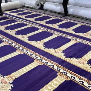 Comfortable Non-Slip Printed Carpet Easy to Clean Washable Polyester Carpet Tufted Cut Pile Technique for Prayer RoomHome Use - Product Image 5