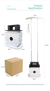 Máquina de Planchado y Secado Eléctrica Inteligente con Tecnología de Calentamiento Rápido para el Cuidado de la <span class=keywords><strong>Ropa</strong></span> - Product Image 5
