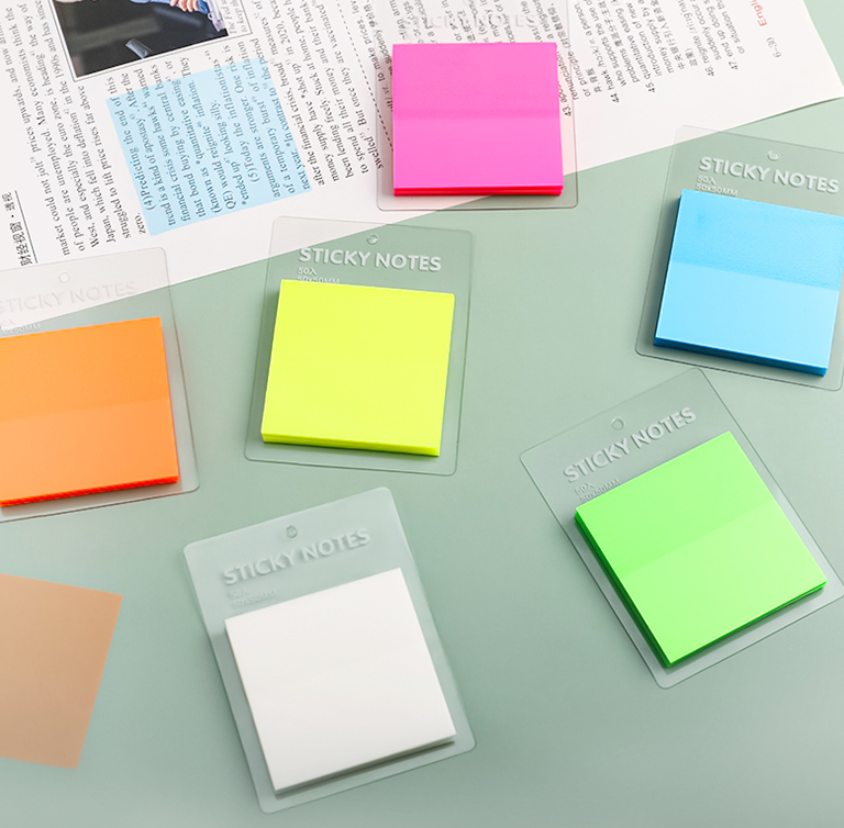 Portable avec stylo et notes autocollantes