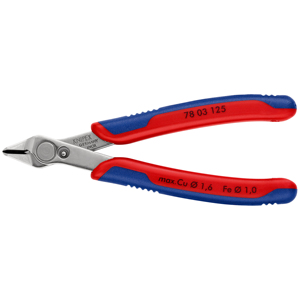 คีมตัดสายไฟฟ้า Knipex รุ่น Super Knips 78 03 125 Max Cu 1.6 Fe 1.0 - Product Image 1