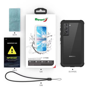 Pour <span class=keywords><strong>Samsung</strong></span> <span class=keywords><strong>galaxy</strong></span> S Series / S24 S23 S22 Ultra + corps complet magnétique étanche IP68 plongée sous-marine natation étui antichoc - Product Image 1