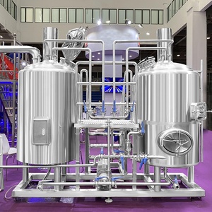 Attrezzatura per Microbirrificio Automatica HG <span class=keywords><strong>500L</strong></span> per Ristoranti e Aziende Agricole, <span class=keywords><strong>Dimensioni</strong></span> Personalizzabili - Product Image 2