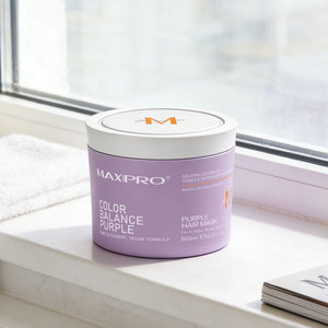 Maschera <span class=keywords><strong>per</strong></span> <span class=keywords><strong>Capelli</strong></span> Viola Organica Maxipro <span class=keywords><strong>per</strong></span> <span class=keywords><strong>Capelli</strong></span> Colorati - Neutralizza i Toni Gialli e Bronzati con Protezione del Colore - Product Image 1
