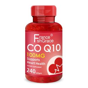 Complément Alimentaire CoQ10 100mg pour Adultes – Soutient la Santé Cardiaque – Gélules de Coenzyme Q10 - Product Image 1