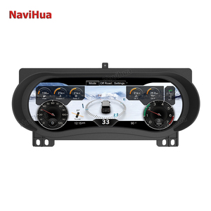 Tableau de bord numérique NaviHua 12,3 pouces pour Jeep Wrangler JL 2018-2023, nouvel écran LCD, tachymètre, cockpit virtuel - Product Image 1
