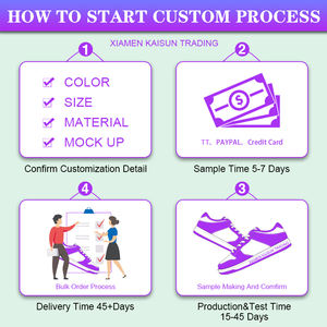 Zapatos informales personalizados OEM con materiales duraderos de EVA TPR RB, características antideslizantes, tamaños 24-40, suela de goma para necesidades individuales - Product Image 6