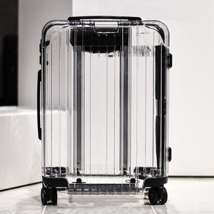 20 ''PC Smart Cool Clear Travel Cabin Equipaje Moda <span class=keywords><strong>Transparente</strong></span> Trolley Equipaje <span class=keywords><strong>Maleta</strong></span> de mano <span class=keywords><strong>Transparente</strong></span> 20 pulgadas - Product Image 4