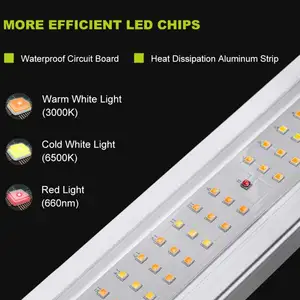 Luces LED de cultivo plegables al por mayor para suculentas