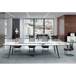 Mesa de reuniones modular, mesa de conferencias, Mesa reuniones, muebles de oficina blancos, escritorios de oficina, muebles de oficina modernos de <span class=keywords><strong>madera</strong></span> - Product Image 1
