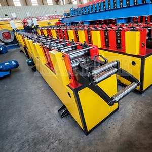 Machine de formage de tuiles de toit métalliques entièrement automatique électrique pour la fabrication de chevrons en <span class=keywords><strong>acier</strong></span> coloré - Product Image 5