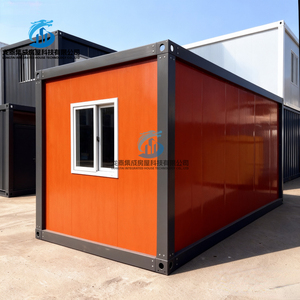 Biệt thự đúc sẵn phòng khách prefab có thể tháo rời phẳng gói container nhà thiết kế hiện đại tùy chỉnh cho khách sạn & văn phòng sử dụng - Product Image 3