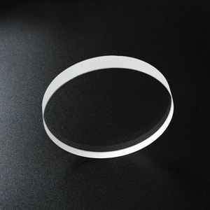 דיסקיות זכוכית קוורץ מלוטשת מסיליקה מותכת JGS1 JGS2, צלחות זכוכית קוורץ שקופות באיכות גבוהה - Product Image 1