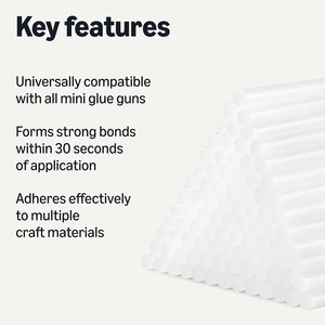Stick di Colla a Caldo Trasparente EVA Universale HAOMEI, Bestseller per Fai-da-Te e Riparazioni in Ogni Ambito - Product Image 6