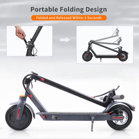 2024 Envío gratis barato E-scooter con aplicación UE EE. UU. Almacén Scooter eléctrico plegable 350W 36V 10.4Ah Scooters eléctricos rápidos
