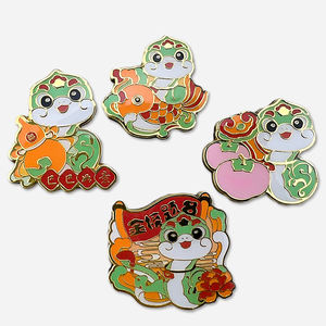 Promocional personalizado creativo viaje recuerdos esmalte suave Aleación de Zinc dibujos animados imanes de nevera duradero logotipo personalizado - Product Image 1