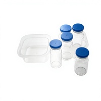 Flacons stériles neutres en borosilicate 3 ml, prêts à remplir, conditionnés individuellement pour le remplissage de médicaments