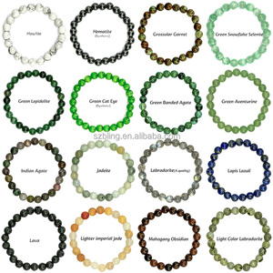 Onyx <span class=keywords><strong>noir</strong></span> 6mm 8mm Bracelets en gros Bracelets de pierres précieuses naturelles pour enfants femmes et homme cadeau d'affaires - Product Image 6