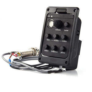 Pastilla <span class=keywords><strong>de</strong></span> <span class=keywords><strong>guitarra</strong></span> acústica <span class=keywords><strong>de</strong></span> alta calidad al por mayor, pastilla <span class=keywords><strong>de</strong></span> <span class=keywords><strong>guitarra</strong></span> folclórica, sintonizador piezoeléctrico EQ, sistema ecualizador Digital, ecualizador - Product Image 2