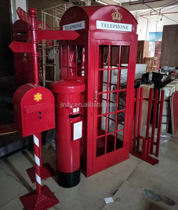 Cabina Telefonica Vintage Rossa per Libro degli Ospiti Audio, Stile Londinese, per Matrimoni - Product Image 3