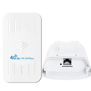 Fornecedor desbloqueado da fábrica, alta velocidade 4g cpe ao ar livre impermeável roteador wifi sem fio roteador cpe wifi