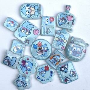 Cadena para Teléfono y Colgante para Bolso <span class=keywords><strong>de</strong></span> la Serie Temática Mermaid Hanton Ugly Fish, con Cuentas <span class=keywords><strong>de</strong></span> Acrílico Impresas a Doble Cara con Orificio Pasante, Accesorios DIY - Product Image 1