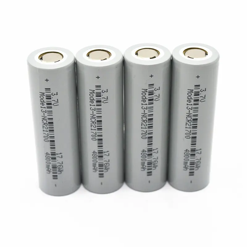 Batería de iones de litio recargable, 3,7 V, 4800mAh, Modelo 3 celdas, 21700