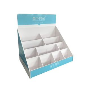 Biểu tượng tùy chỉnh cửa hàng Kệ sẵn sàng khay gấp hiển thị đứng các tông sóng carton Pop Up bán lẻ hiển thị truy cập đứng - Product Image 2
