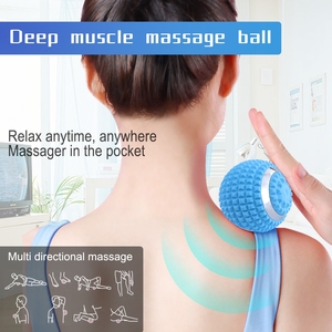 Masseur <span class=keywords><strong>vibrant</strong></span> de <span class=keywords><strong>fitness</strong></span> et de yoga rechargeable par USB à 4 vitesses, <span class=keywords><strong>appareil</strong></span> à batterie au lithium 2400 mAh, boule de massage vibrante électrique - Product Image 3