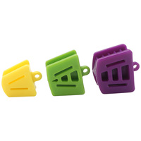 Support intra-oral résistant aux hautes températures, coussin occlusal jetable en plastique pour entraînement orthodontique, consommables dentaires pour adultes