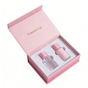 Caja de Embalaje Cosmético de Lujo Personalizada con Lámina Dorada, Cajas de Regalo Magnéticas de Papel para Brillo Labial y Cuidado de la Piel - Product Image 3