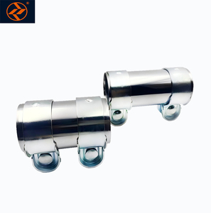 1.5-<span class=keywords><strong>6</strong></span> inch ô tô Ống xả & ống thổi kẹp 201 thép không gỉ đánh bóng bề mặt có thể điều chỉnh - Product Image 1