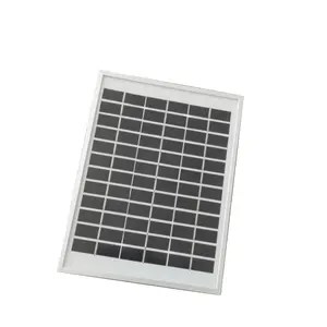 5.3W Mono Glass Laminated Solar Panel ZW-5W-18VM Portable Solar Panels 18V Mini Solar Panels Charger